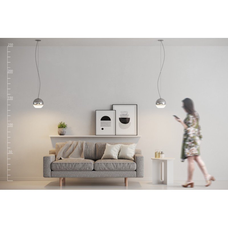 Lampa wisząca SILVER BALL 18 - zdjęcie 2