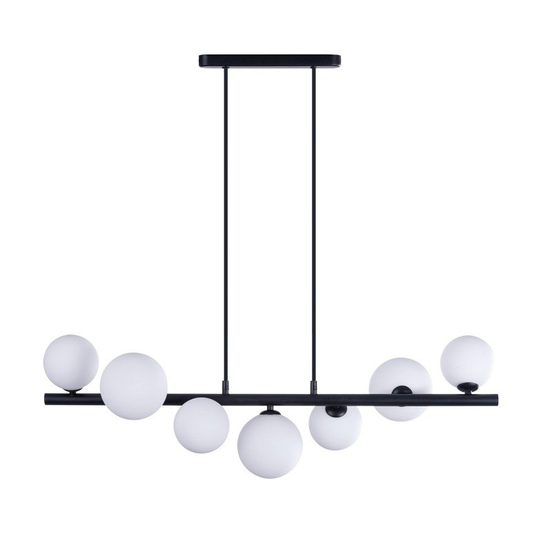 Lampa wisząca SYBILLA 7 PENDANT Czarna