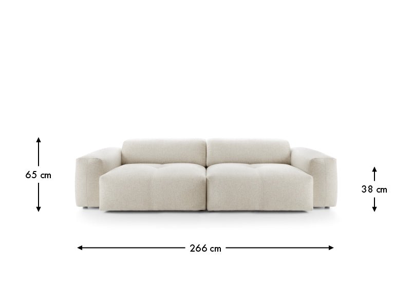 Sofa Calm AW1-W1A - Wymiary